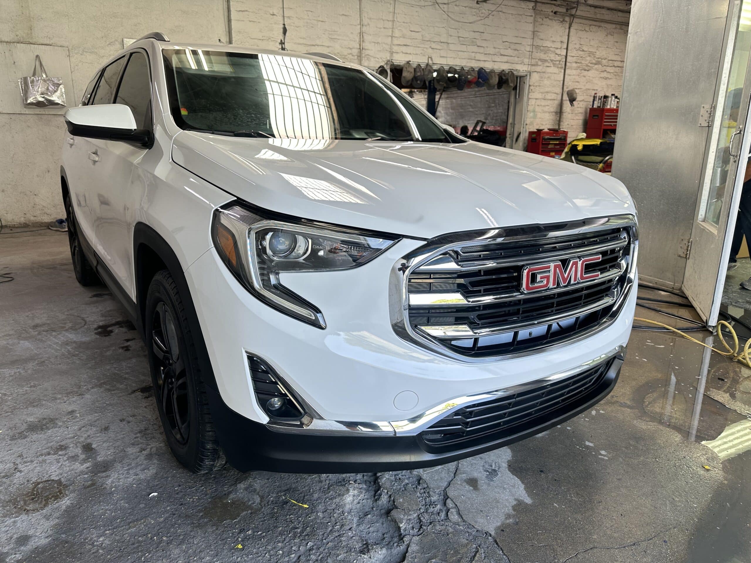 GMC Collision Damage Before