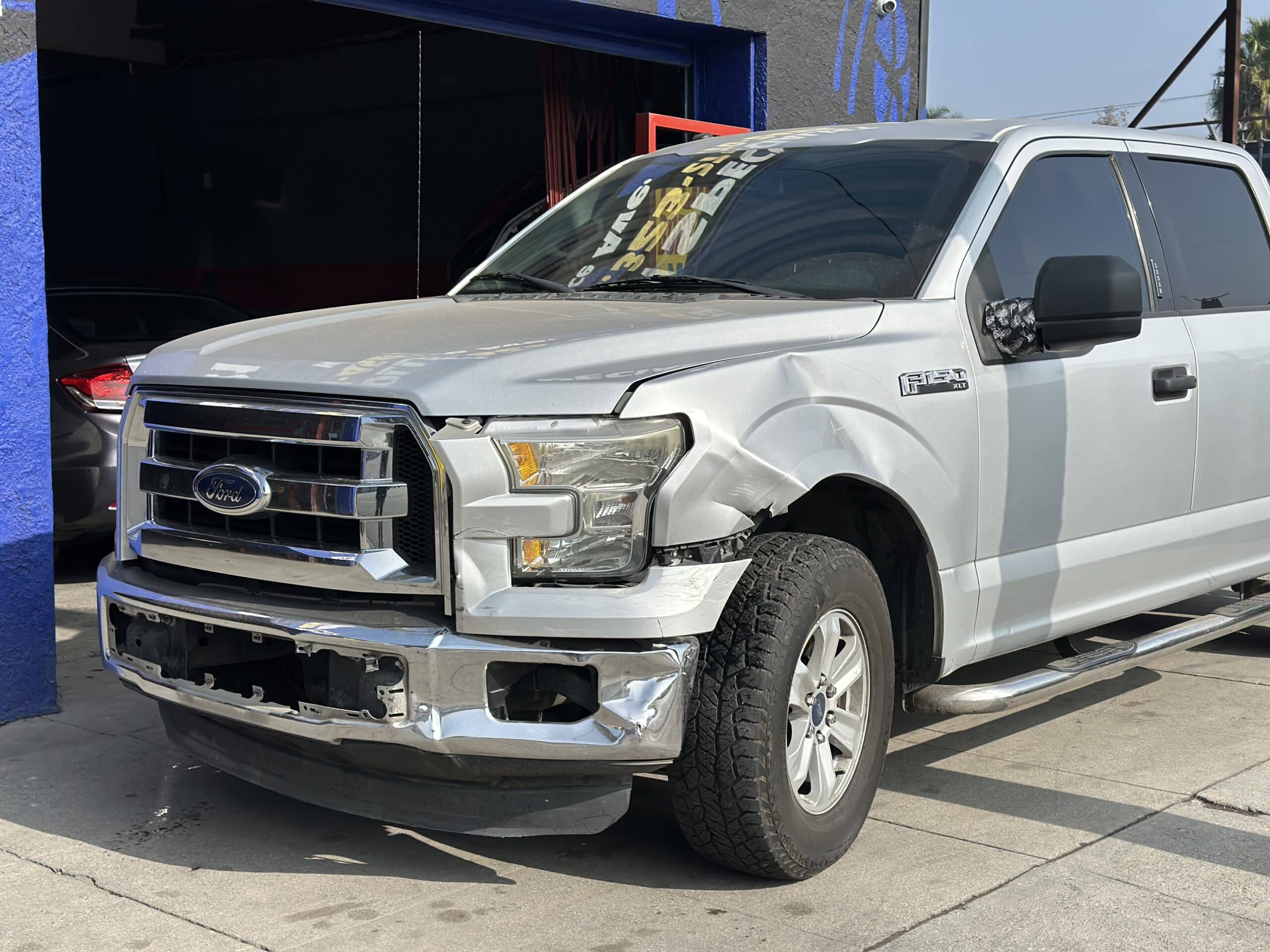 Ford Truck Collision Damage Before