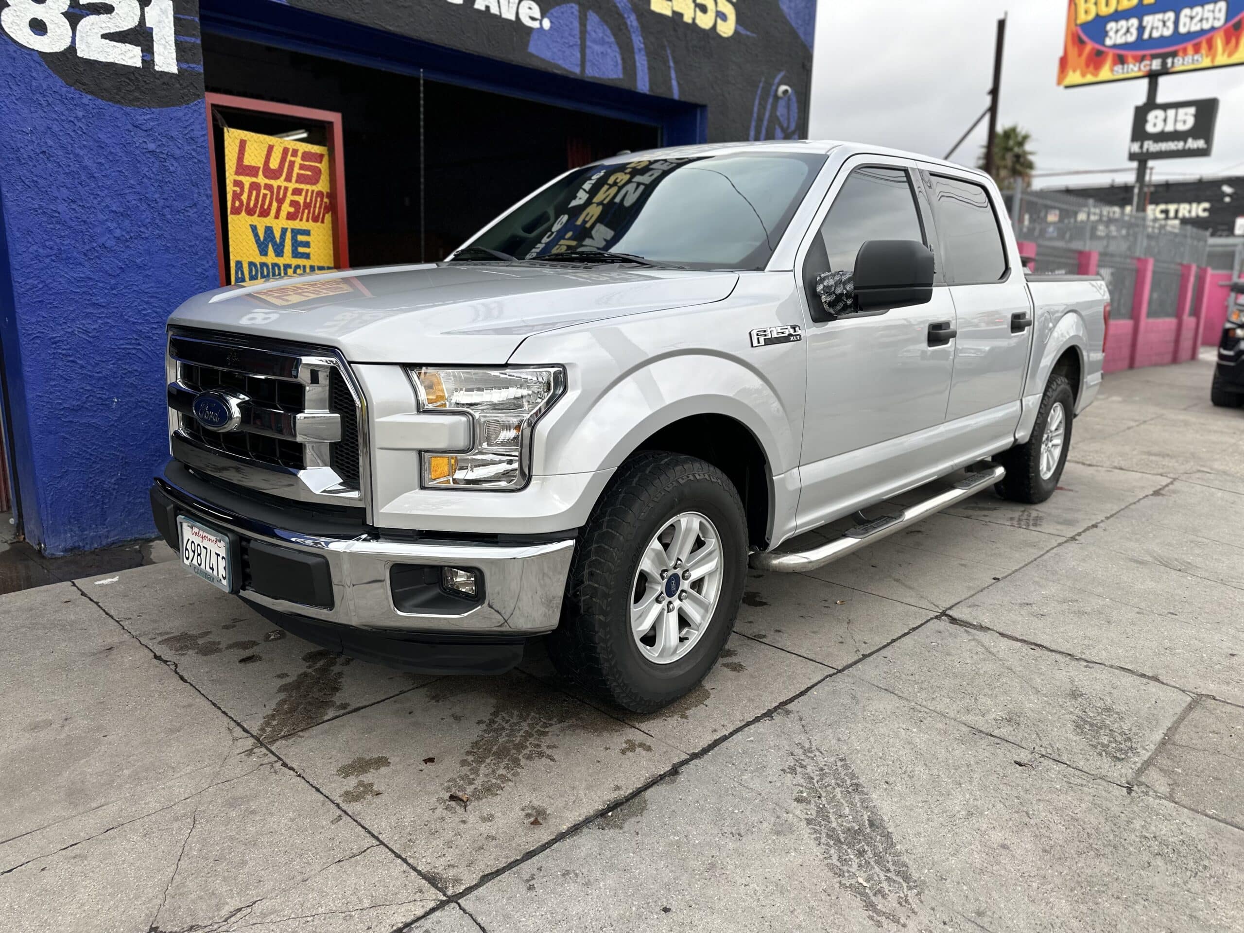 Ford Truck Collision Damage After
