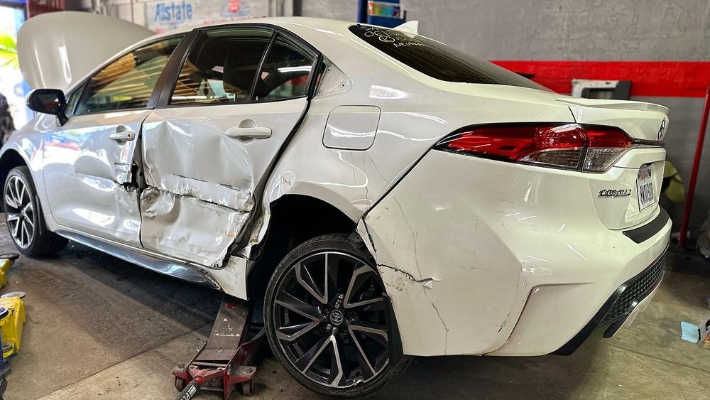 Nissan Auto Collision before